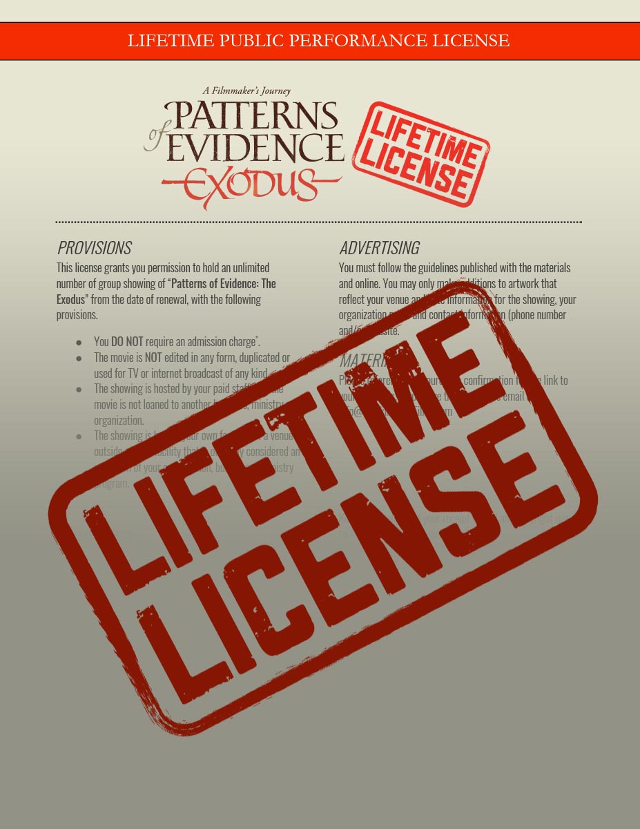 The Exodus PDF - Movie Event Kit Lifetime License Renewal