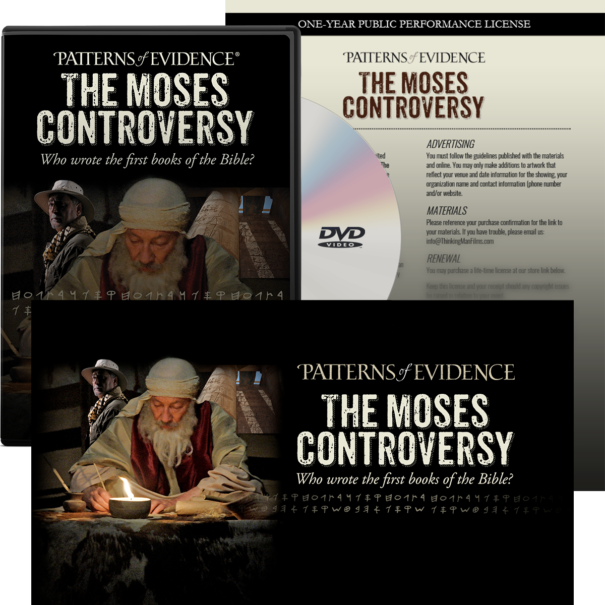 The Moses Controversy DVD/Digital - Movie Event Kit