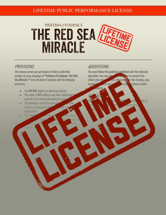 The Red Sea Miracle 1 PDF - Movie Event Kit Lifetime License Renewal