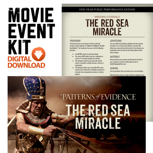 The Red Sea Miracle 1 Digital - Movie Event Kit