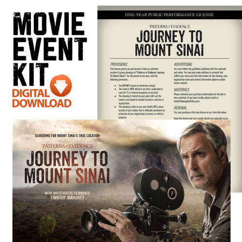 Journey to Mount Sinai Digital - Movie Event Kit