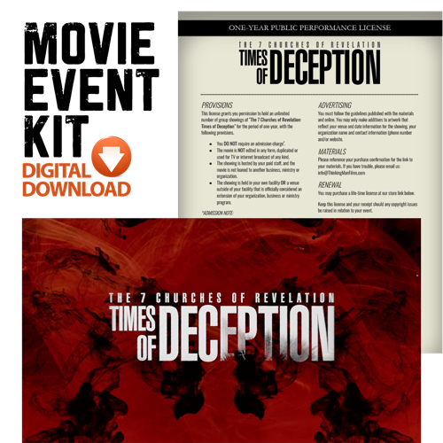 Times of Deception - Movie Event Kit