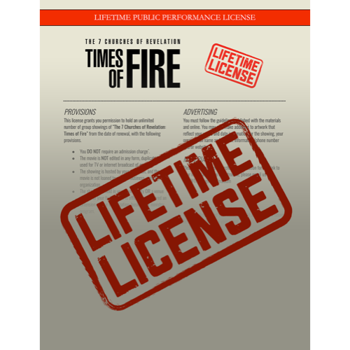 Times of Fire - Movie Event Kit Lifetime License Renewal