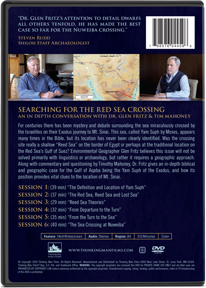 Searching for the Red Sea Crossing DVD