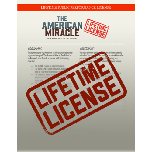 The American Miracle - Movie Event Kit Lifetime License Renewal